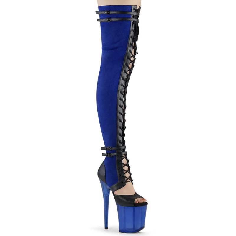 Blue Pleaser Flamingo-3027 Women\'s Thigh High Boots | AUSTRALIA JHITR