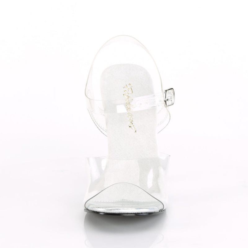 Clear Pleaser Gala-08MG Women's Heels Sandals | AUSTRALIA TBANF