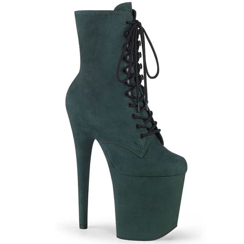 Green Pleaser Flamingo-1020FS Women\'s Heels Boots | AUSTRALIA ORZNU