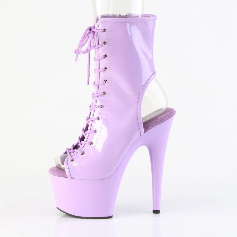 Lavender Pleaser Adore-1016 Women's Heels Boots | AU HJZGBYR