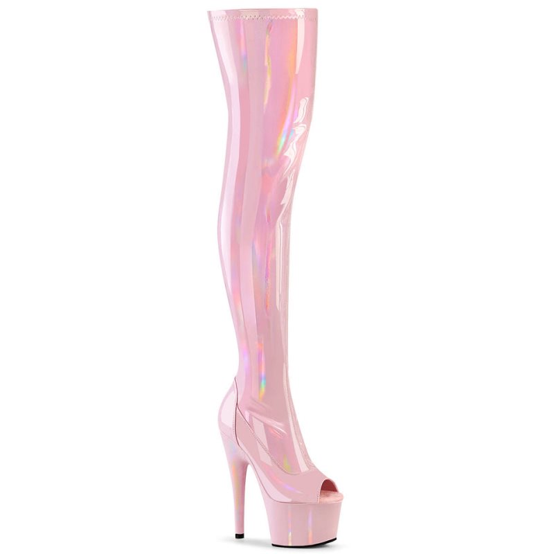 Pink Pleaser Adore-3011HWR Women\'s Thigh High Boots | AU UDNYOWK