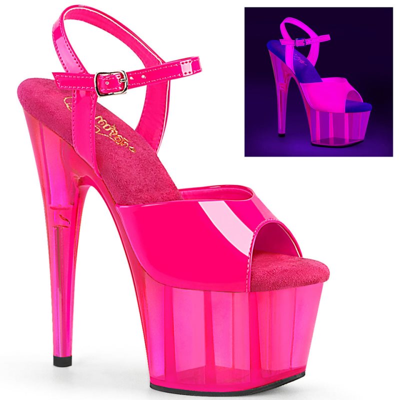 Pink Pleaser Adore-709UVT Women\'s Platform Heels Sandals | AU YAKBMCJ