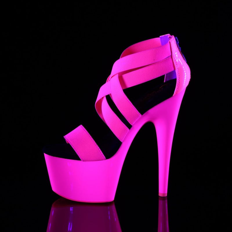 Pink Pleaser Adore-769UV Women's Platform Heels Sandals | AUSTRALIA FSLON