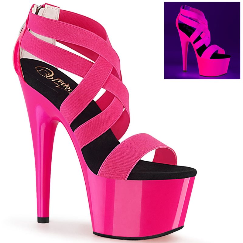 Pink Pleaser Adore-769UV Women\'s Platform Heels Sandals | AUSTRALIA FSLON