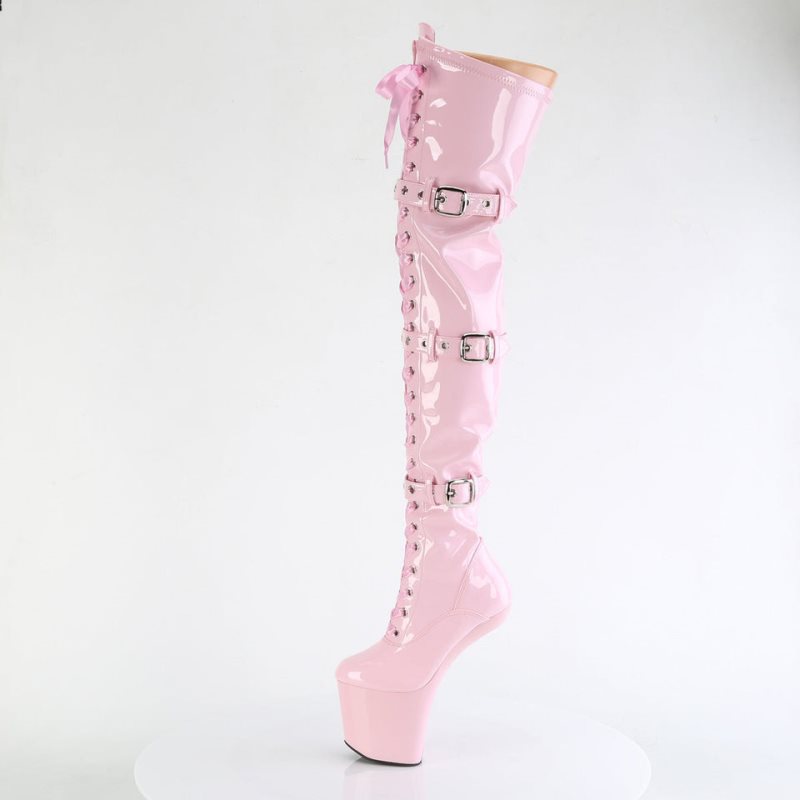 Pink Pleaser Craze-3028 Women's Thigh High Boots | AU KVYIWZF