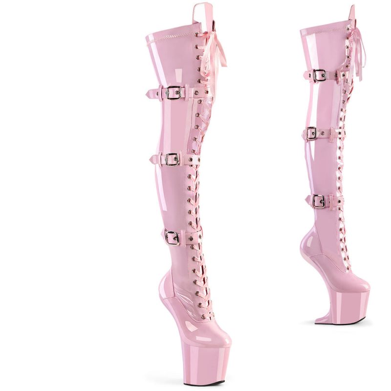 Pink Pleaser Craze-3028 Women\'s Thigh High Boots | AU KVYIWZF