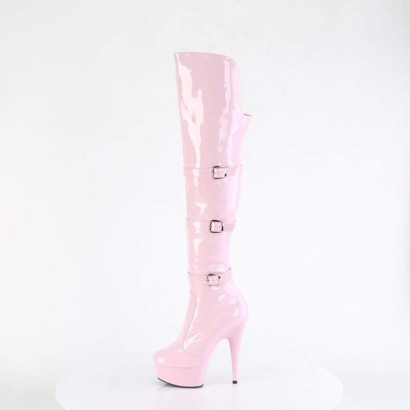 Pink Pleaser Delight-3018 Women's Thigh High Boots | AUSTRALIA HSNLW