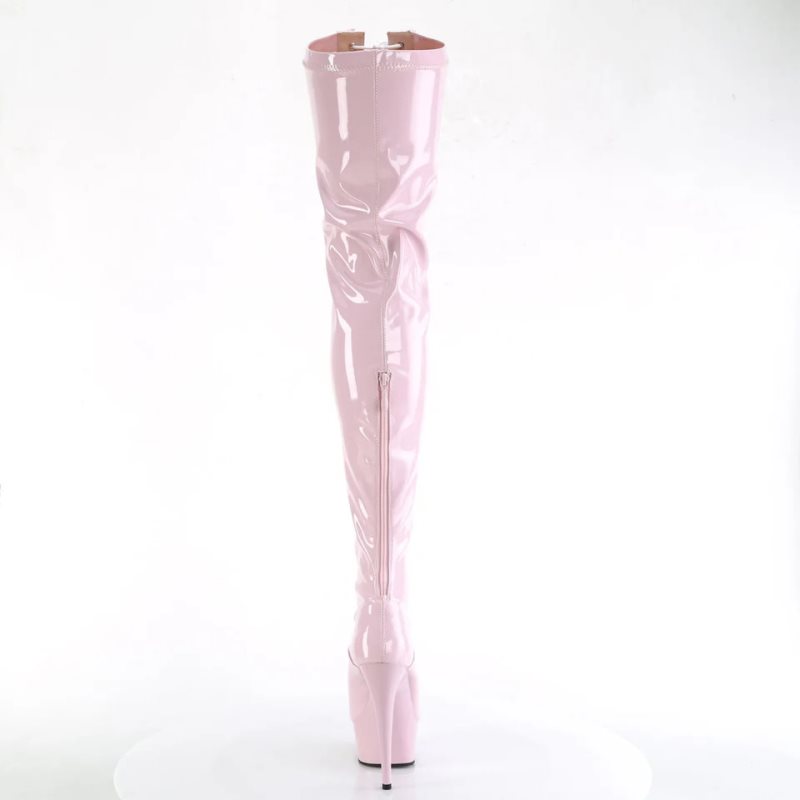 Pink Pleaser Delight-3027 Women's Thigh High Boots | AUSTRALIA ZIHYF