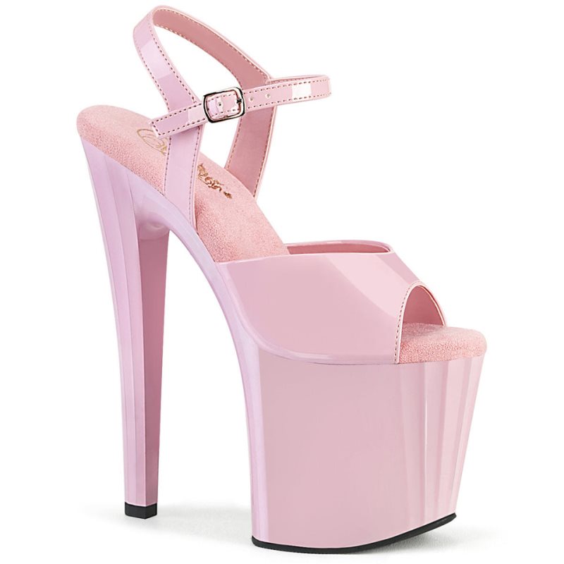 Pink Pleaser Enchant-709 Women\'s Platform Heels Sandals | AUSTRALIA CLMRD