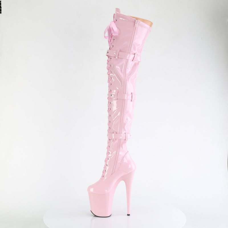 Pink Pleaser Flamingo-3028 Women's Thigh High Boots | AU YGRAWXL