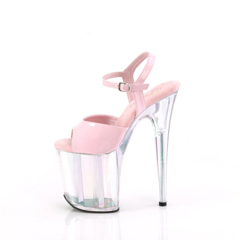 Pink Pleaser Flamingo-809HT Women's Platform Heels Sandals | AUSTRALIA ILWCO