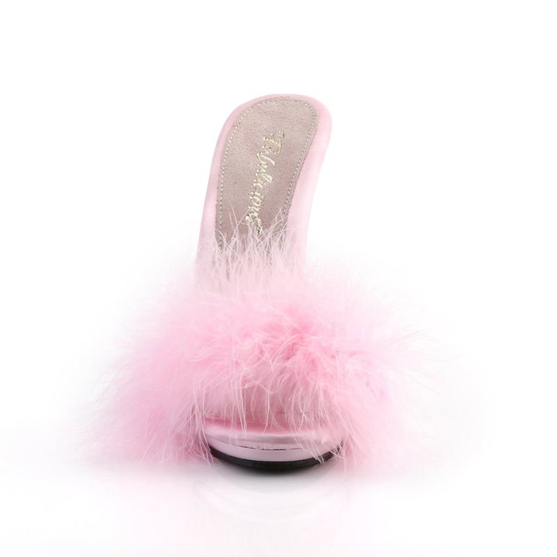 Pink Pleaser Poise-501F Women's Platform Slides | AU EIKTLHF