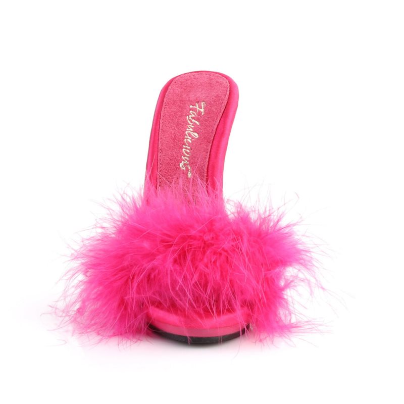 Pink Pleaser Poise-501F Women's Platform Slides | AU KJYQUND