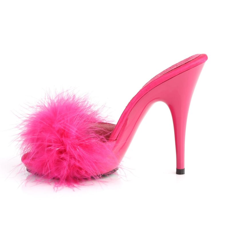 Pink Pleaser Poise-501F Women's Platform Slides | AU KJYQUND