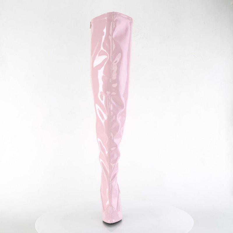 Pink Pleaser Seduce-3000WC Women's Thigh High Boots | AUSTRALIA EYLQD