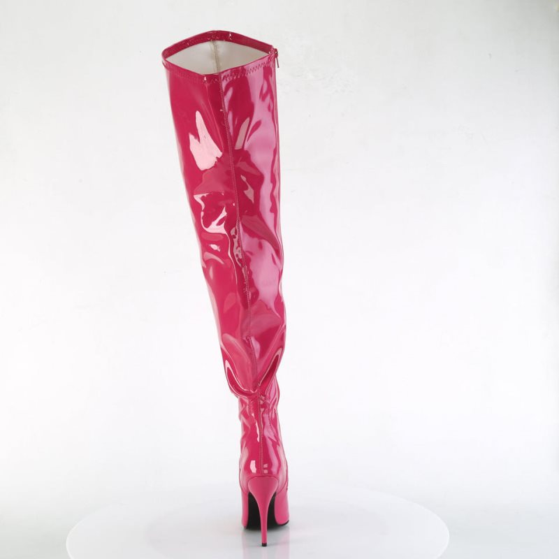 Pink Pleaser Seduce-3000WC Women's Thigh High Boots | AU KALFCUH