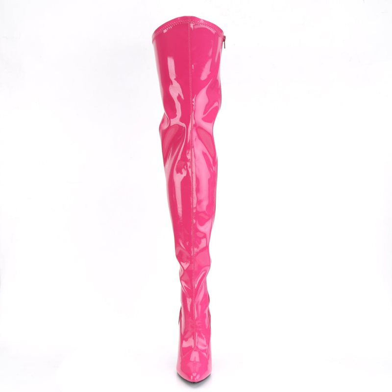 Pink Pleaser Seduce-3000 Women's Thigh High Boots | AUSTRALIA YARDZ