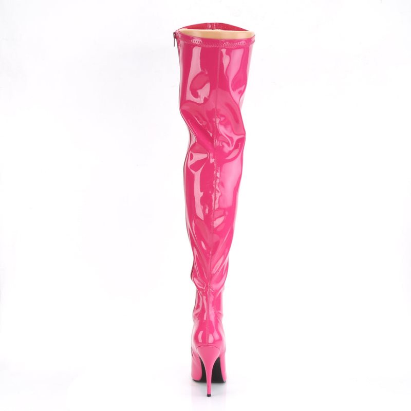 Pink Pleaser Seduce-3000 Women's Thigh High Boots | AUSTRALIA YARDZ