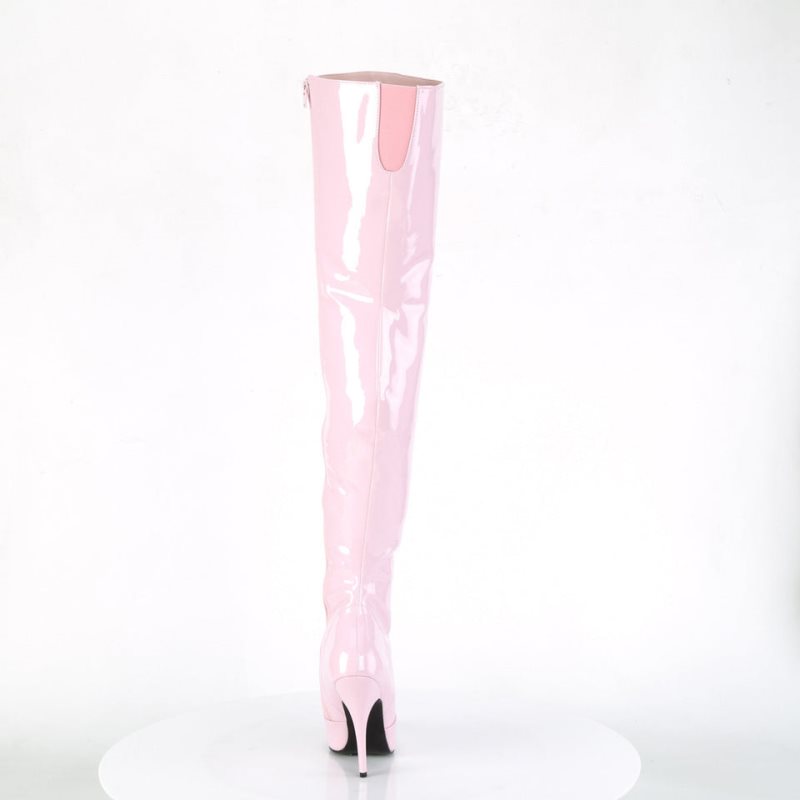 Pink Pleaser Seduce-3010 Women's Thigh High Boots | AU DMZNXUR