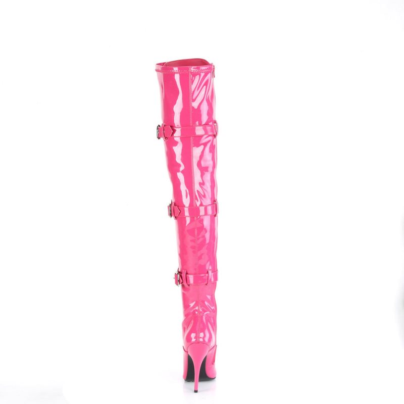 Pink Pleaser Seduce-3028 Women's Thigh High Boots | AUSTRALIA JWESR