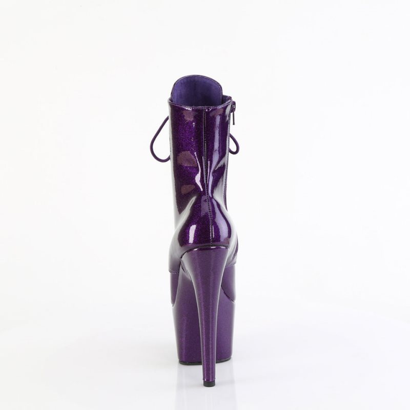 Purple Pleaser Adore-1020GP Women's Heels Boots | AUSTRALIA GHUMZ