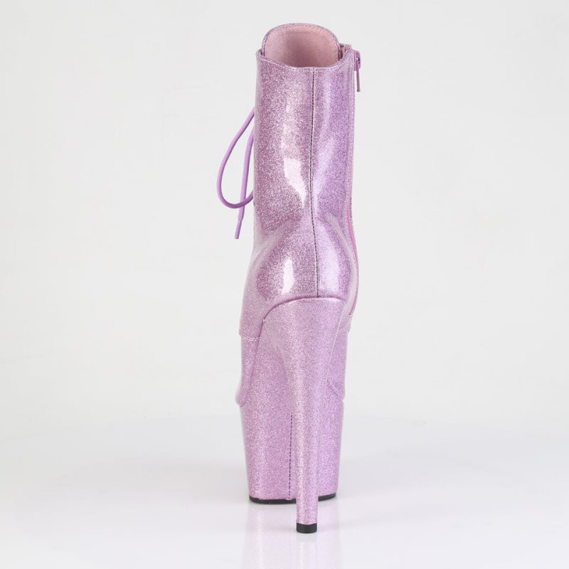 Purple Pleaser Adore-1021GP Glitter Women's Heels Boots | AUSTRALIA GARTJ