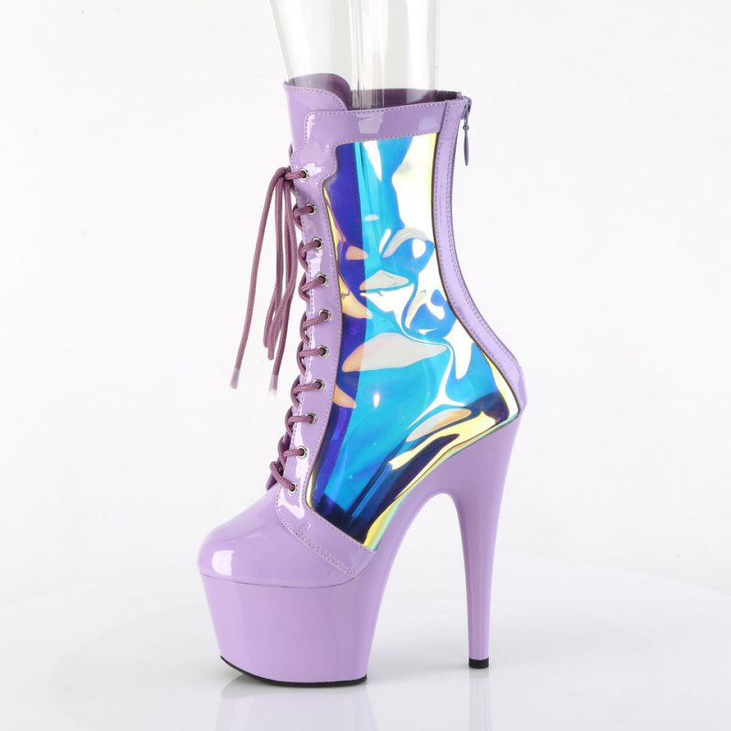 Purple Pleaser Adore-1047 Women's Heels Boots | AUSTRALIA ASFNM