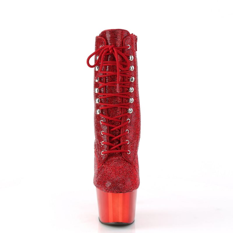 Red Pleaser Adore-1020CHRS Women's Heels Boots | AU RXCTLNY