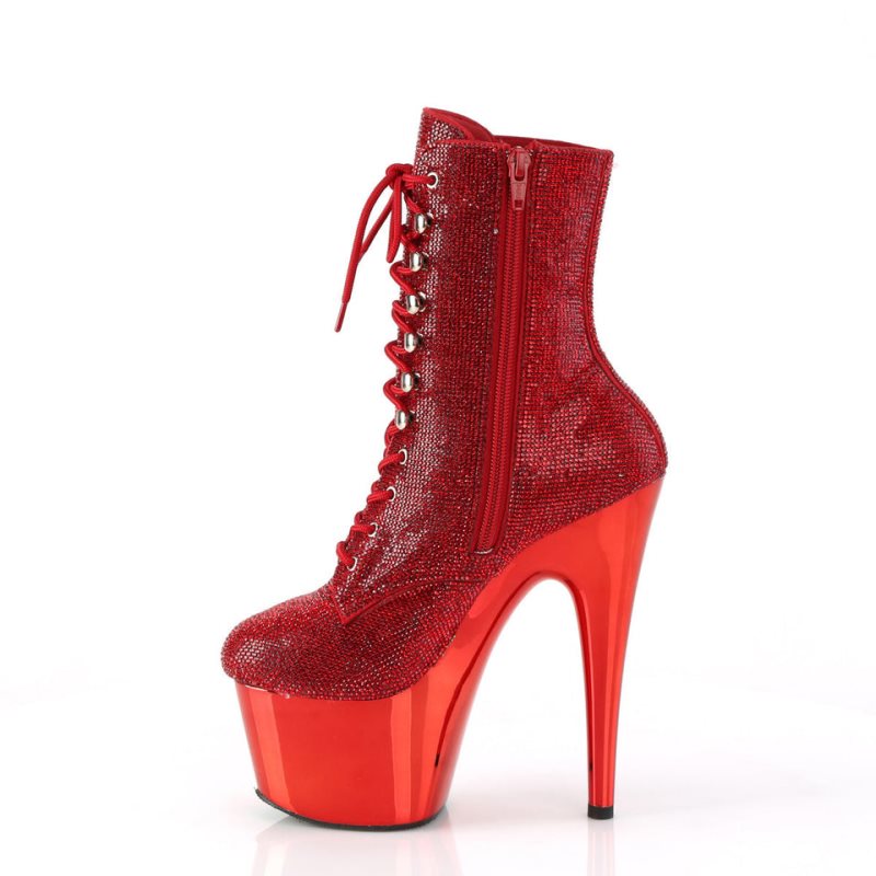 Red Pleaser Adore-1020CHRS Women's Heels Boots | AU RXCTLNY