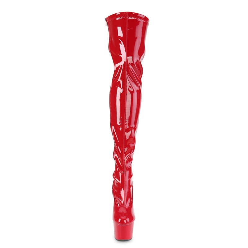 Red Pleaser Adore-3000 Women's Thigh High Boots | AU VNLMASH