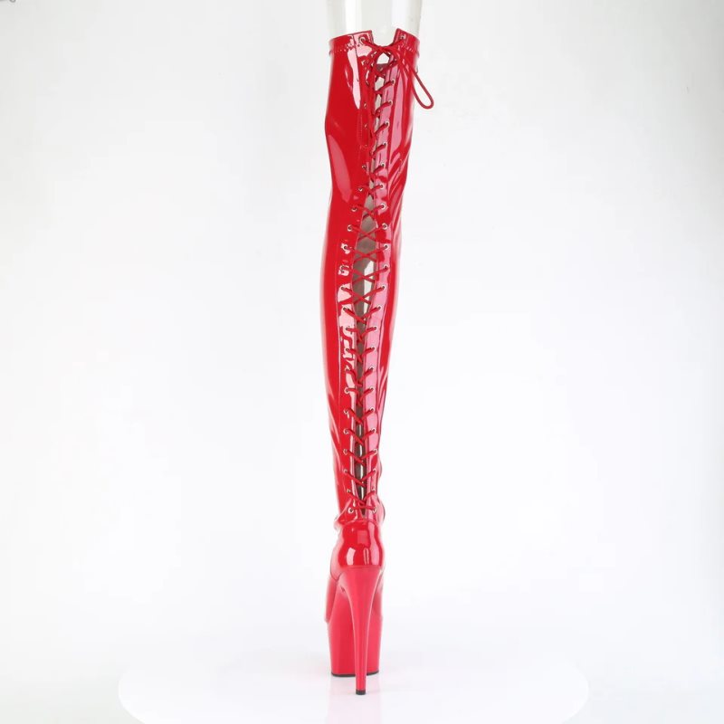 Red Pleaser Adore-3850 Women's Thigh High Boots | AUSTRALIA WOIZB