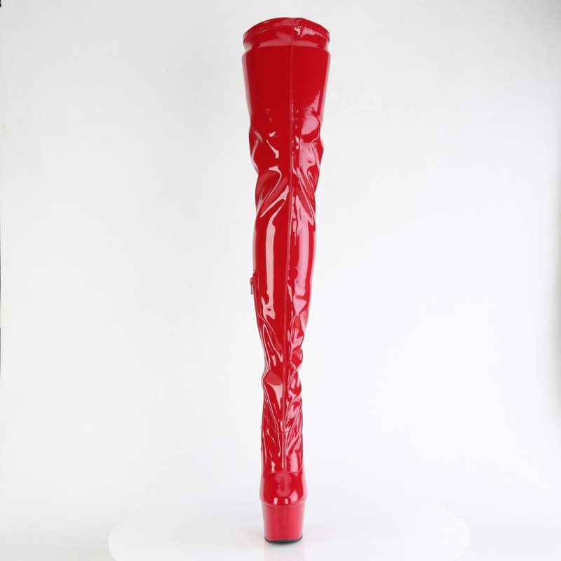 Red Pleaser Adore-4000 Women's Thigh High Boots | AUSTRALIA IOQCW