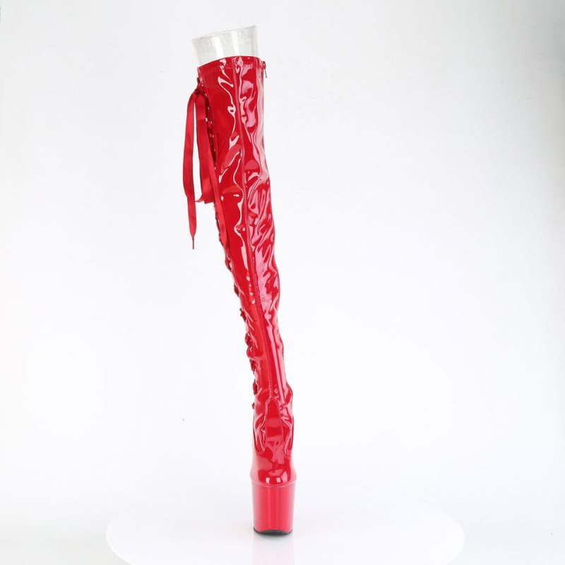 Red Pleaser Craze-3050 Women's Thigh High Boots | AUSTRALIA PICXB