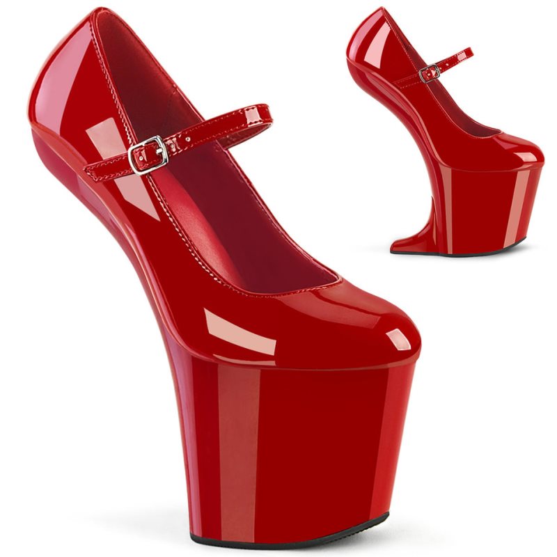 Red Pleaser Craze-880 Women\'s Pumps | AU DPUCTYV