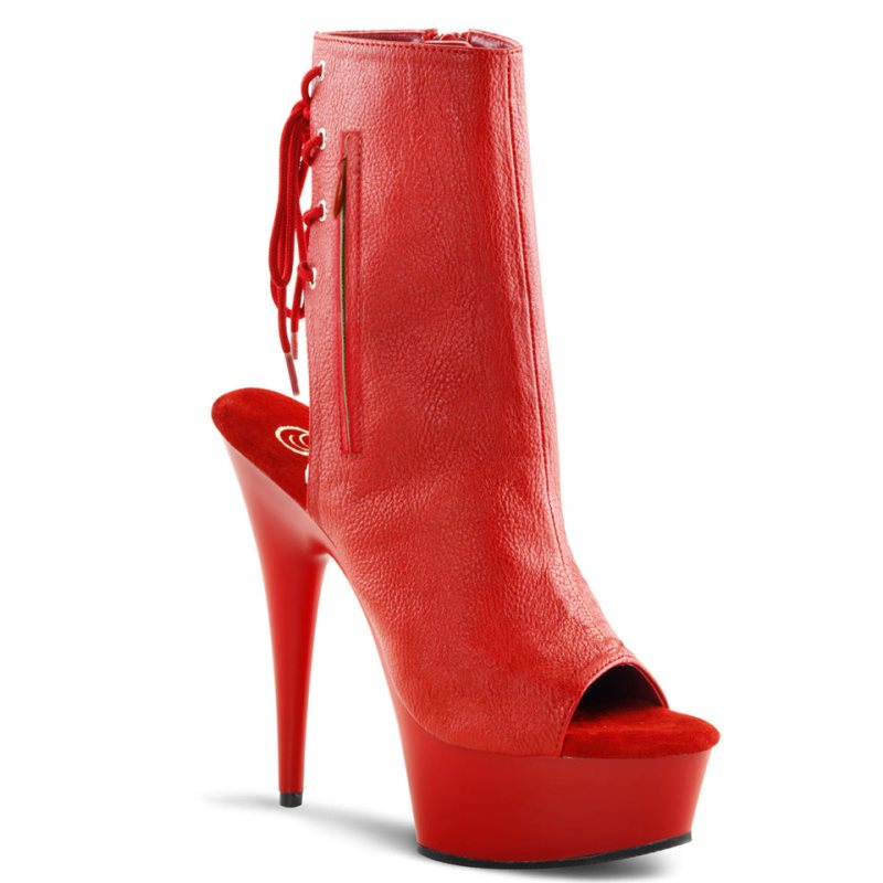 Red Pleaser Delight-1018 Women\'s Heels Boots | AUSTRALIA BVCAQ