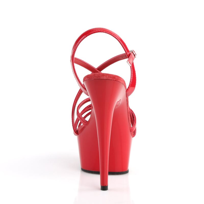 Red Pleaser Delight-613 Women's Platform Heels Sandals | AUSTRALIA VASTN