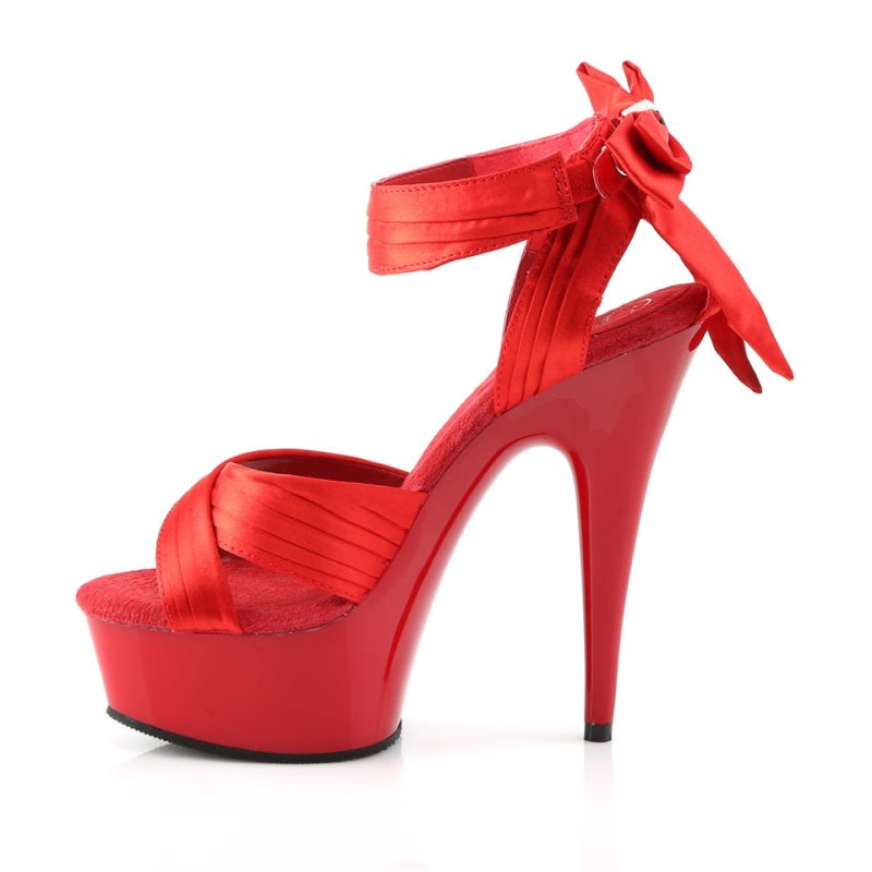 Red Pleaser Delight-668 Women's Platform Heels Sandals | AUSTRALIA XFIWU