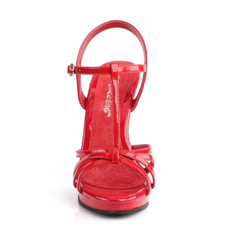 Red Pleaser Flair-420 Women's Heels Sandals | AUSTRALIA UNDBV