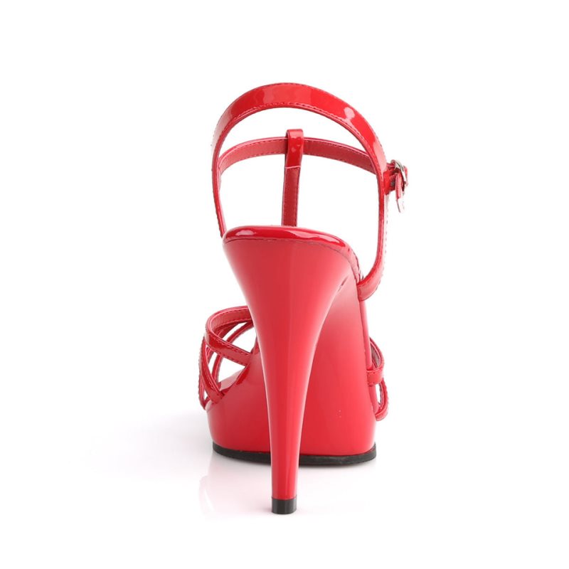 Red Pleaser Flair-420 Women's Heels Sandals | AUSTRALIA UNDBV