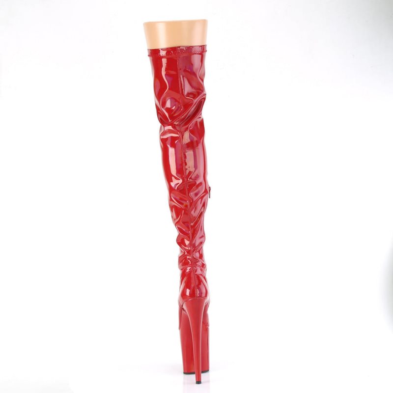 Red Pleaser Flamingo-3000HWR Women's Thigh High Boots | AUSTRALIA RFNWU