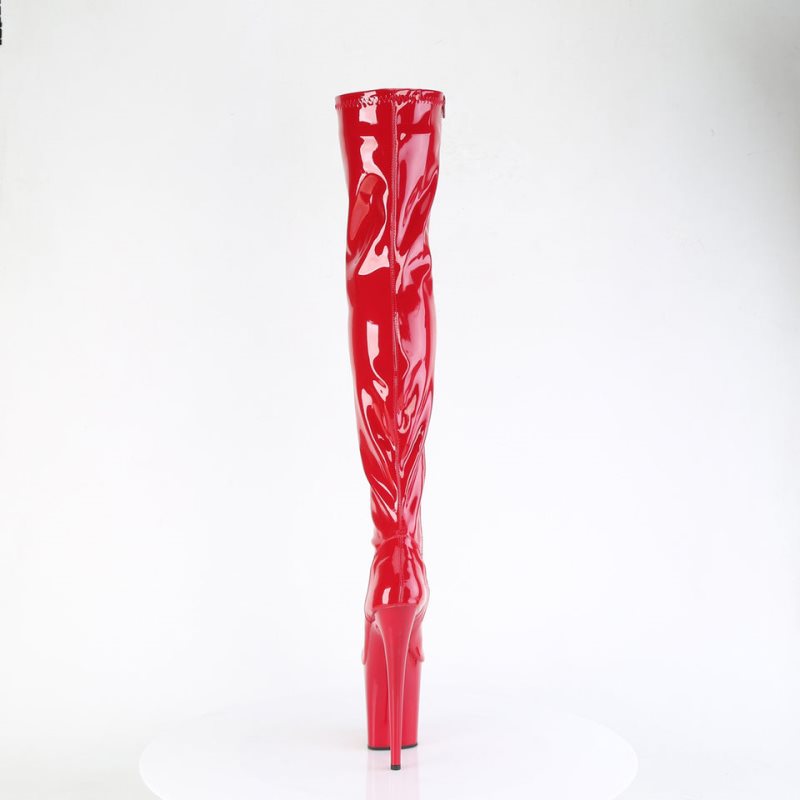 Red Pleaser Flamingo-3000 Women's Thigh High Boots | AU SCVXLWF