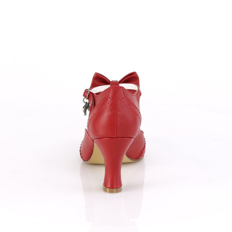 Red Pleaser Flapper-11 Women's Pumps | AU VXUIGDQ