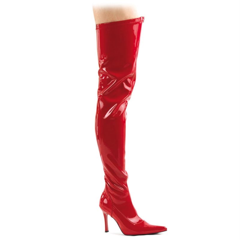 Red Pleaser Lust-3000 Women\'s Thigh High Boots | AUSTRALIA FXVZB