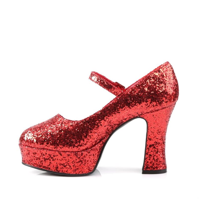 Red Pleaser Maryjane-50G Women's Pumps | AU JDTUYIL