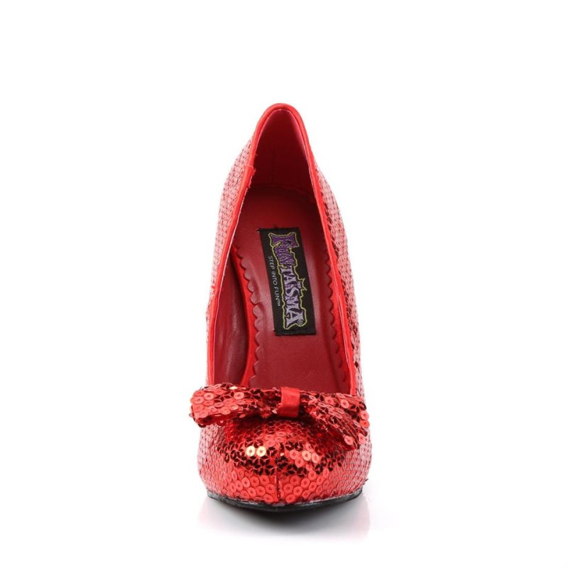 Red Pleaser Oz-06 Women's Pumps | AUSTRALIA HUZVN