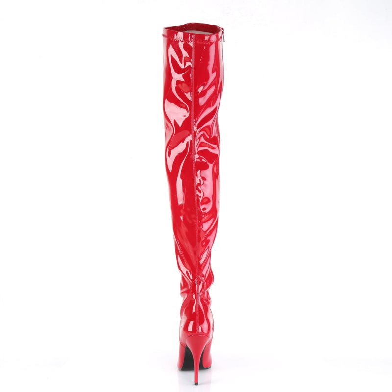 Red Pleaser Seduce-3000 Women's Thigh High Boots | AU WXISRLA