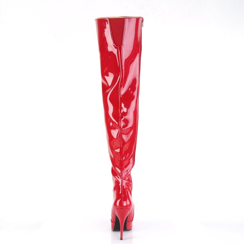 Red Pleaser Seduce-3010 Women's Thigh High Boots | AU VKBATXL