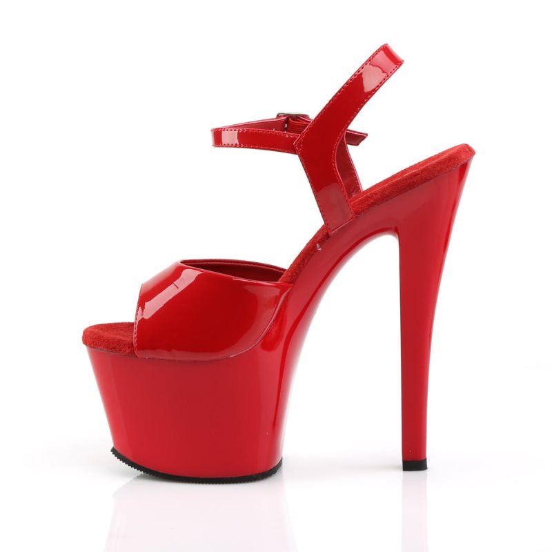 Red Pleaser Sky-309 Women's Platform Heels Sandals | AUSTRALIA HVCYI