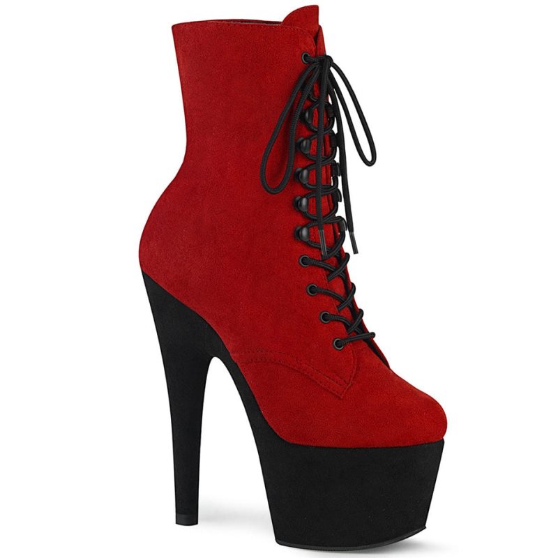 Red / Black Pleaser Adore-1020FSTT Women\'s Heels Boots | AU SZJINFA