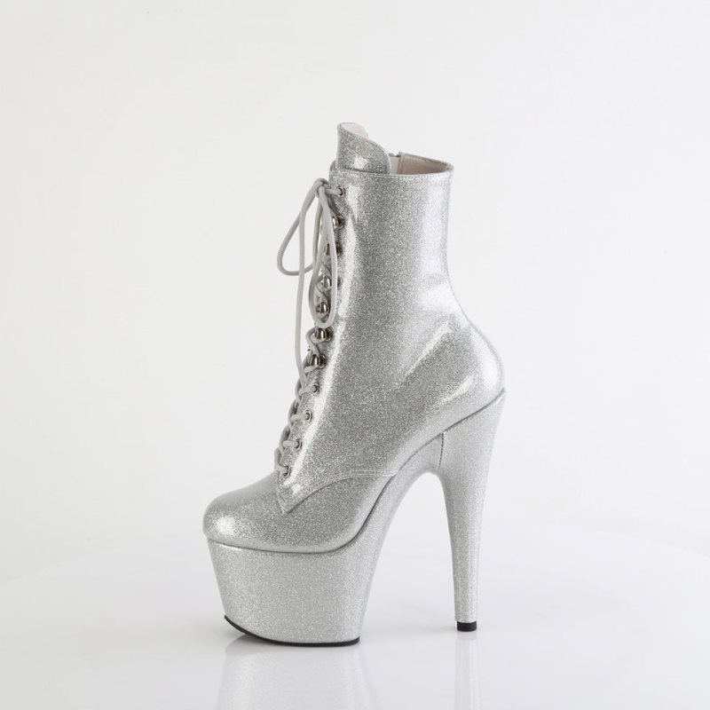 Silver Pleaser Adore-1020GP Women's Heels Boots | AUSTRALIA HNJFS